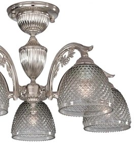 Lustra aplicata cu 5 brate design italian 9801