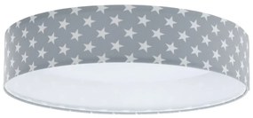 LED lampă reglabilă GALAXY KIDS LED/24W/230V stele gri/alb + DO