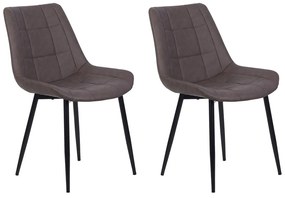 Set 2 buc. scaune pentru sufragerie Morose (maro închis). 1009939