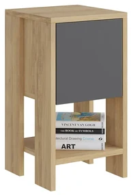 Măsuță de pat Ema Oak