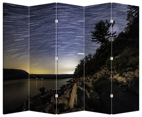 Paravan - Cerul în apus de soare (210x170 cm)