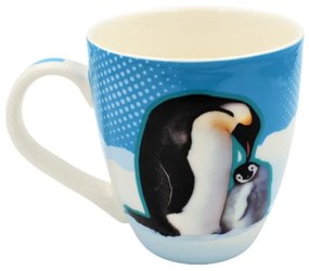 Cană din ceramică imprimeu pinguin 440 ml