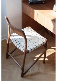 Scaun de dining maro/crem Fawn – Gazzda