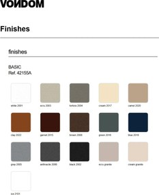 Ghiveci plante design decorativ modern exterior / interior CURVED 55x100cm