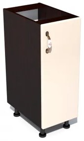 Corp inferior 30 cu 1 usa Zebra MDF vanilie simplu