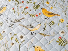 Cuvertura de pat SPRING BIRDS, colorata Dimensiune: 220 x 240 cm
