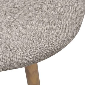 Scaun tapitat Betti, 2 buc-bej