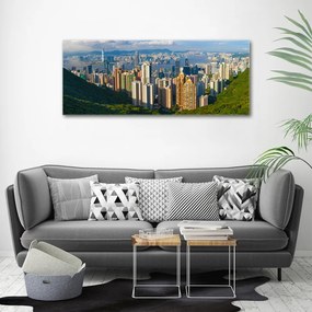 Tablou canvas Hong kong panorama