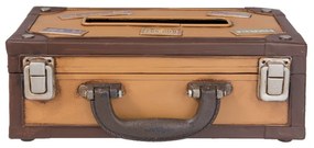 Cutie de servetele Suitcase 24x15x9 cm