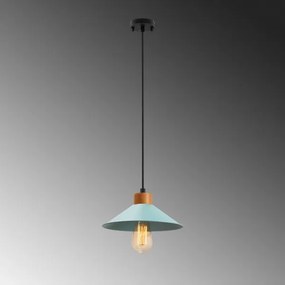 Pendul cu cablu MANAVGAT, 1x E27, 40 W, 230 V, albastru/maro