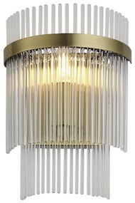 Aplică Endon 99168 MARIETTA 1xE14/6W/230V alamă/transparent