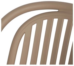 Scaun de dining bej din plastic Alia – Ixia