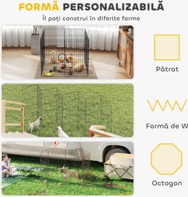 PawHut Țarc pentru pui de câine și spațiu de joacă pentru animale de companie | Aosom Romania