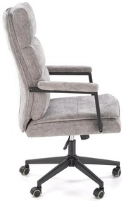 Scaun de birou Adriano stofa gri H110 cm