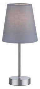 Lampă de masă HEINRICH 1xE14/40W/230V gri Leuchten Direkt 11680-15