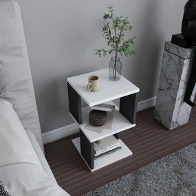 Noptieră Carter White Anthracite
