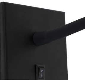 Lampă de perete modernă flexibilă neagră LED - Flex