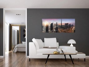 Tablou - Panorama din Dubai (120x50 cm)