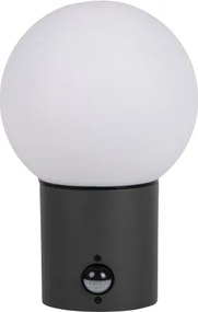Kanlux 46081 - Lampă de perete pentru exterior cu senzor STONO, 1xE27/15W/230V, IP65, antracit