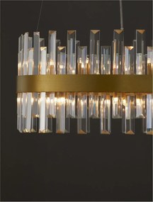 Lustra suspendata eleganta design modern Crown 55cm