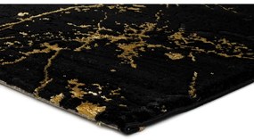 Covor Universal Gold Marble, 140 x 200 cm, negru