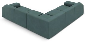 Colțar turcoaz (cu colț variabil/în formă de ”L”) Molino – Micadoni Home