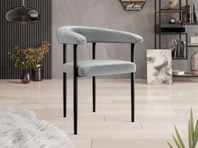 Scaun sufragerie Ezekta (Gri + Negru) . 1103433