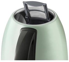 Cana electrica BUYDEEM K640, 2400W, 1,7 L, Protectie, Fara BPA, LED, Verde deschis