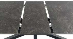 Masa dining extensibila 200/240 cm negru Heaven