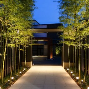 Lampă LED de exterior LED/10W/230V 25cm 3000K IP65 neagră