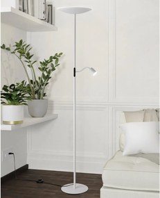 Eglo 901978 - Lampă de podea LED dimabilă CONIVARINO LED/26,5W/230V +LED/4W albă