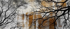Tablou - Siluetă copac (120x50 cm)