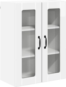 vidaXL Dulap de bucătărie Alb lucios 60 x 31 x 80 cm Lemn compozit