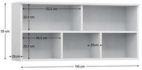 Polita suspendabila, alb, SVEND NEW TIP 10