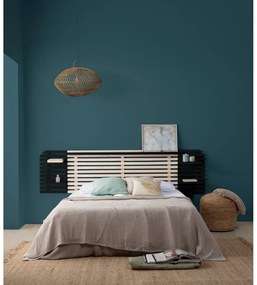 Tăblie de pat din lemn masiv de pin 240x62 cm Dimas – Marckeric