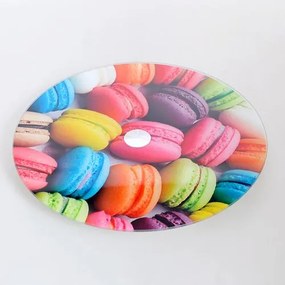 Platou rotativ cu macarons