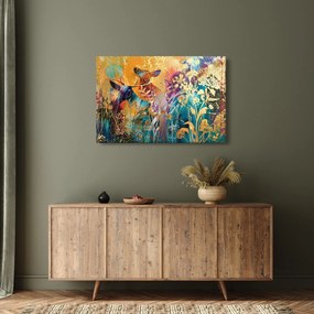 Tablou - Pictura abstractă a naturii (90x60 cm)
