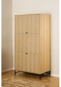 Dulap pentru haine OLIVIA 99x200 cm, stejar