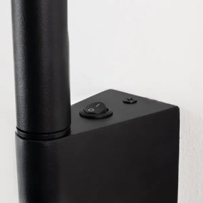 Brilagi - Aplica de perete cu spot LED VIXON, LED/3W/230V + LED/5W, negru, CRI 90