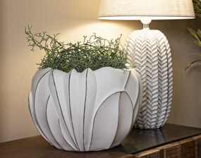 Mauro Ferretti Cachepot Gardy, Dimensiuni: Ø 34,5X23,5 cm. | Aosom Romania