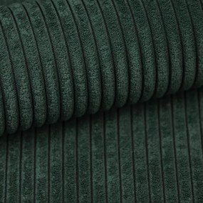 Coltar extensibil in forma de U TAVERO 321x140 cm, verde inchis