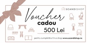 Voucher cadou pentru 500 Lei Formular cupon: Electronic