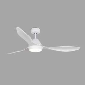 Ventilator LED de tavan FARO 33346 POLARIS LED/18W/230V alb d. 132 cm + telecomandă