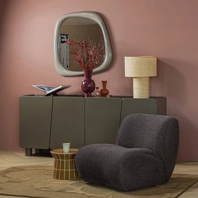 Măsuță auxiliară rotundă din ceramică ø 38 cm Plu – WOOOD