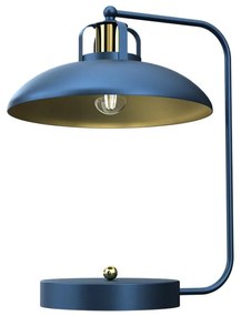 Lampă de masă FELIX 1xE27/60W/230V albastră