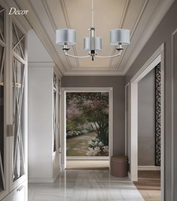 Candelabru 3 brate design clasic realizat manual Decor