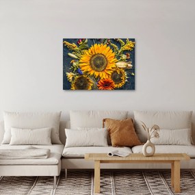 Tablou - Flori de toamnă (70x50 cm)