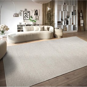 Covor alb țesut manual din lână 60x90 cm Francois – Villeroy&amp;Boch