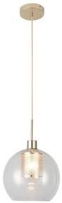 Lustra, Pendul modern cu abajur din sticla Philana 6495 RX