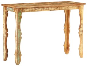 vidaXL Masă consolă, 110 x 40 x 76 cm, lemn masiv reciclat
